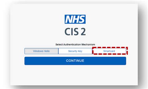 unlock nhs smart card pin